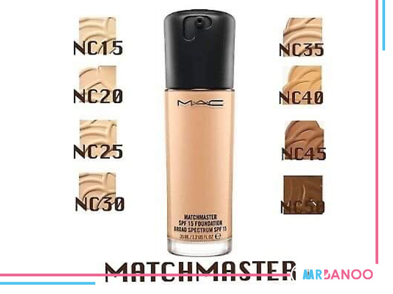 کرم پودر مچمستر مک nc35 مدل matchmaster foundation رنگ بژ روشن تا متوسط حجم 35 میلی لیتر - مستربانو